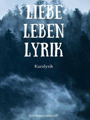 cover image of Liebe Leben Lyrik